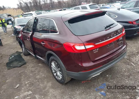 2017 Lincoln Mkx Select z USA, uszkodzony, nr VIN 2LMPJ8KR2HBL50939